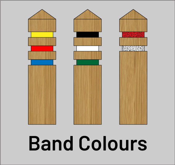 Bollard - Banded