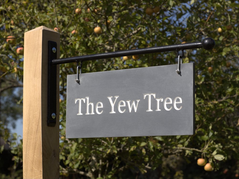 Hanging Sign - Corian