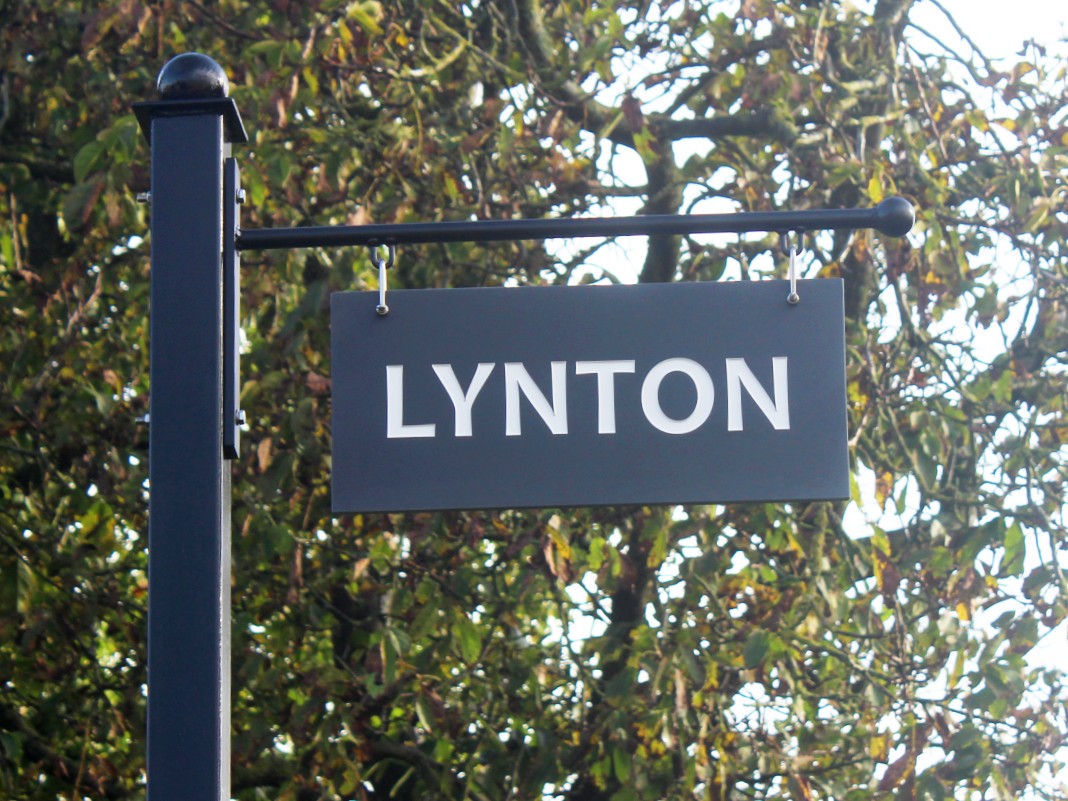 Hanging Sign - Corian