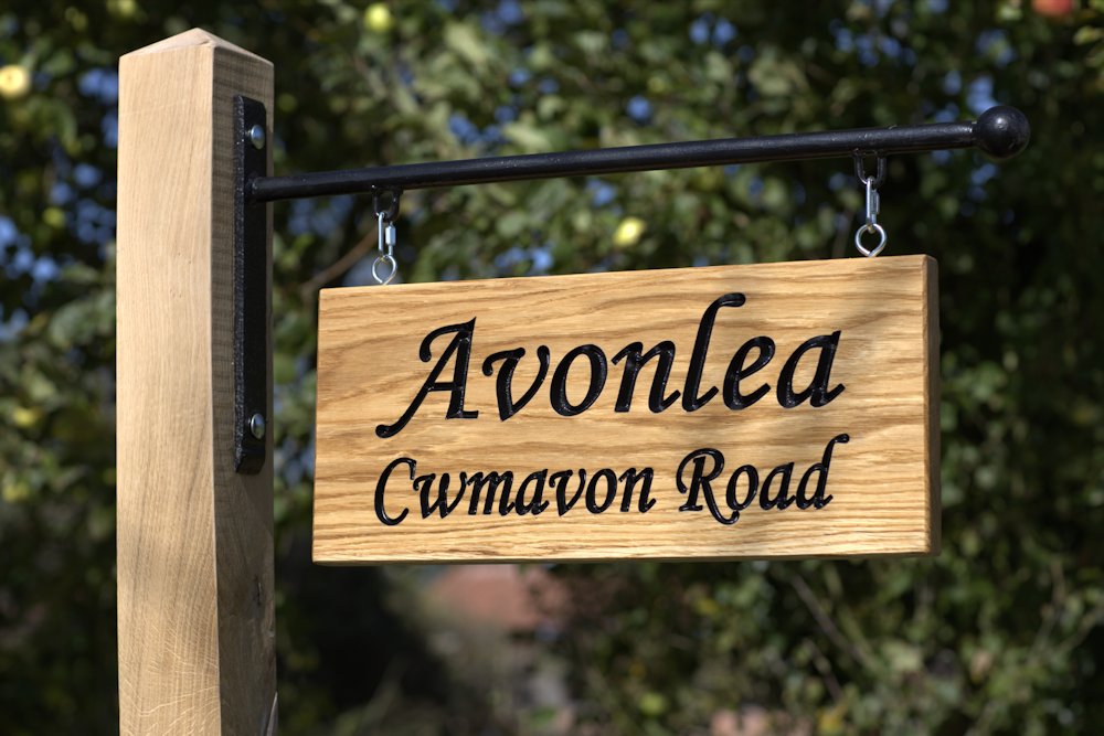 Hanging Sign - Oak