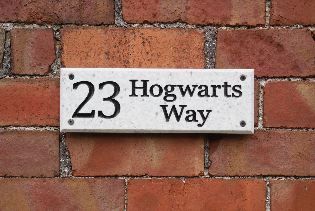 Rectangular Sign - Corian