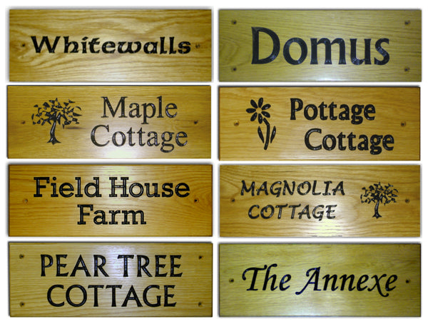 Rectangular Sign - Timber