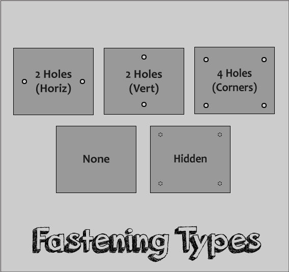 Rectangular Sign - Corian