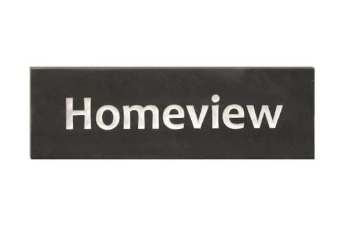 Rectangular Sign - Slate