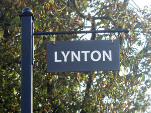 Hanging Sign - Corian