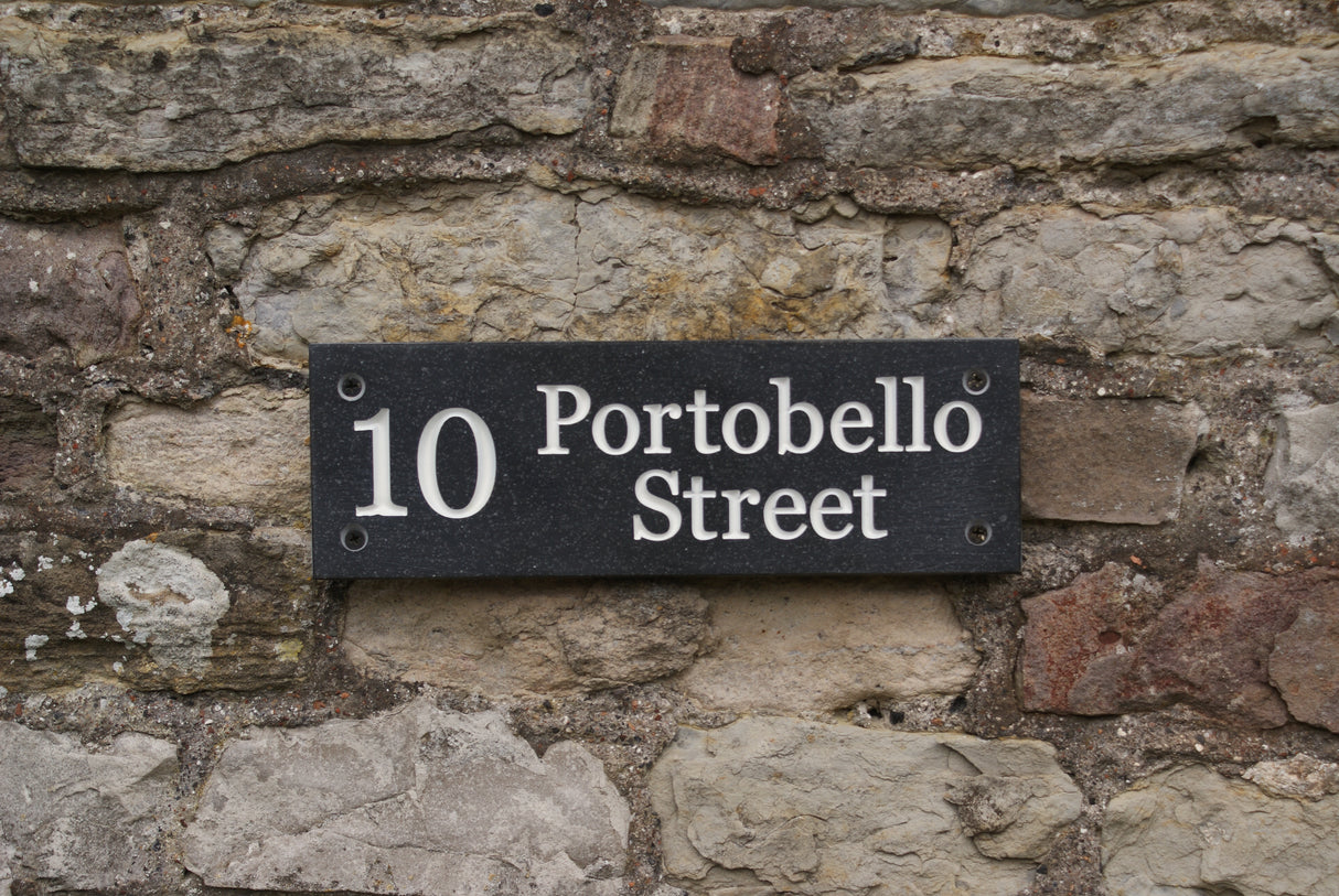 Rectangular Sign - Corian