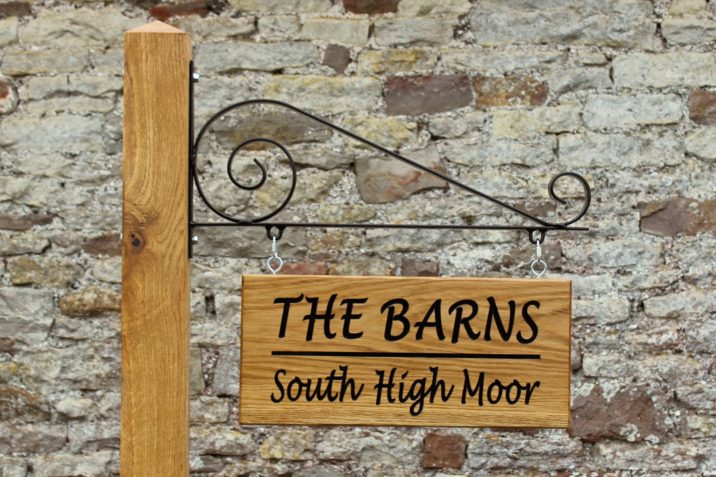 Hanging Sign - Oak
