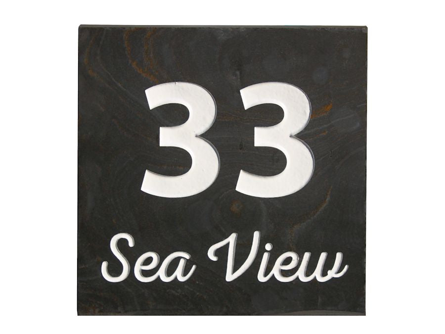 Square Sign - Slate