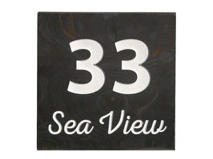 Square Sign - Slate