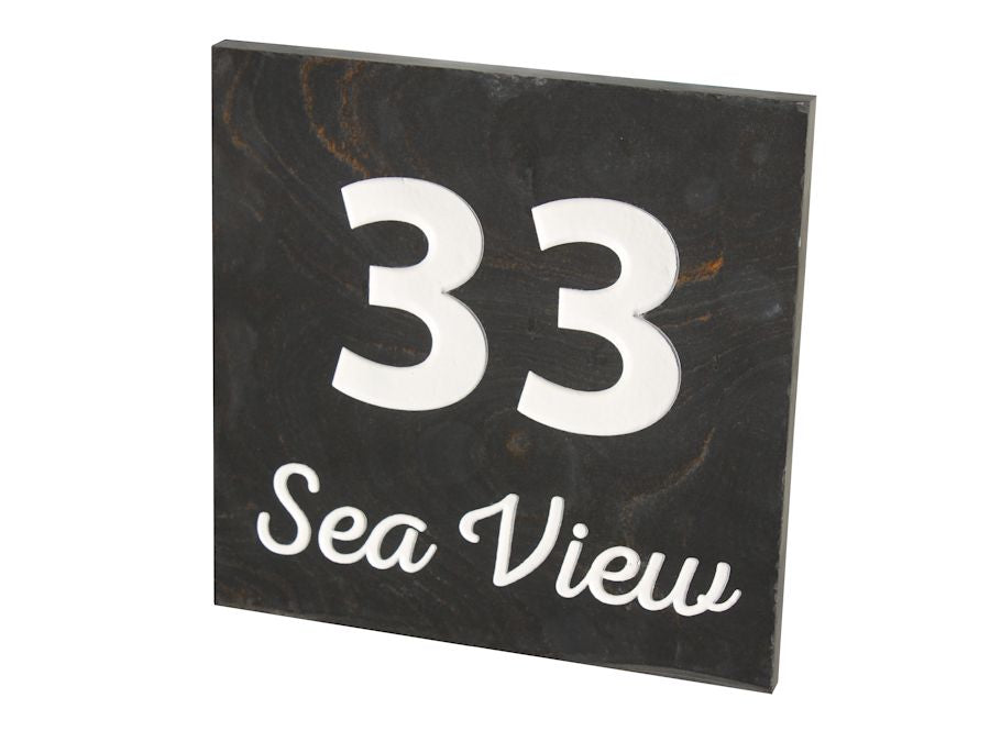 Square Sign - Slate