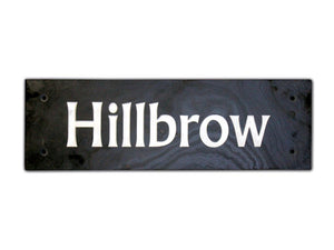 Rectangular Sign - Slate