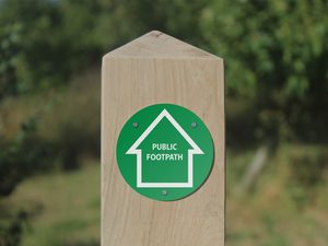 Waymarker Disc - Public Footpath