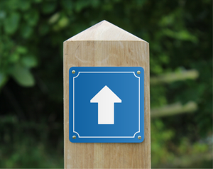 Waymarker Disc - Arrow (Square)