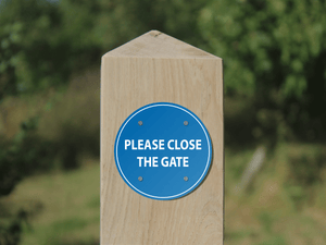 Waymarker Disc - Please Close The Gate