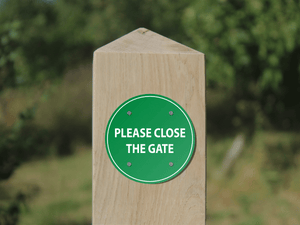 Waymarker Disc - Please Close The Gate