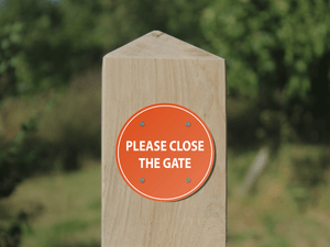 Waymarker Disc - Please Close The Gate