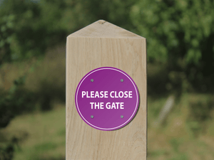 Waymarker Disc - Please Close The Gate