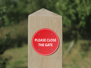 Waymarker Disc - Please Close The Gate