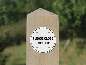 Waymarker Disc - Please Close The Gate