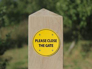 Waymarker Disc - Please Close The Gate