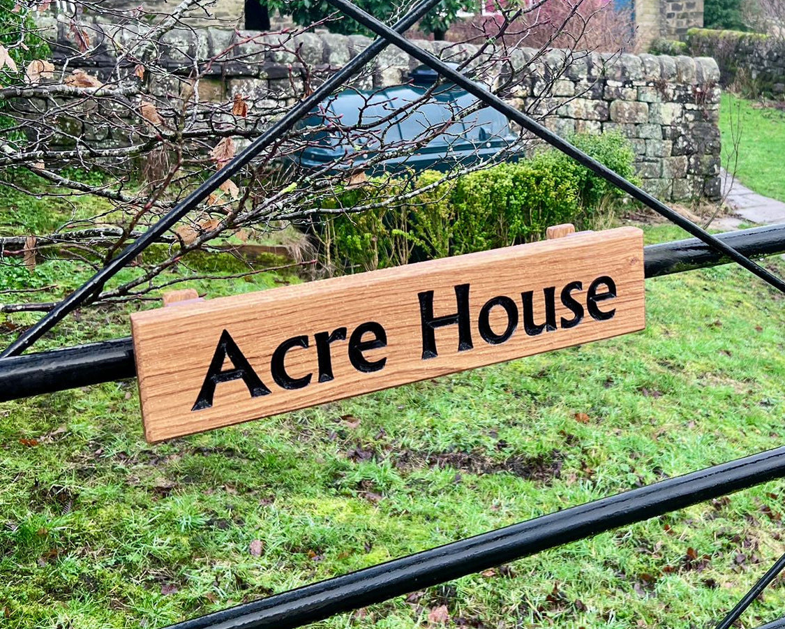Gate Sign – Natural Signs
