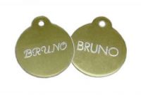 Pet ID Tag (Circular) - Aluminium