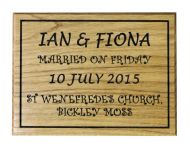 Personalised Plaque