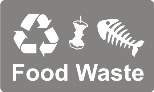 Recycling Sticker - Food Waste