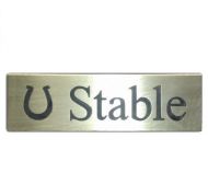 Stable Sign (Brass)