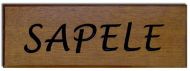 Stable Sign (Sapele)