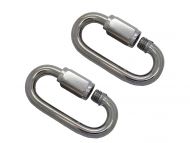 Stainless Steel Shackles (Set of 2)