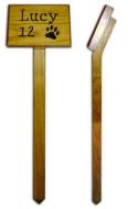 Pet Grave Marker - Wooden